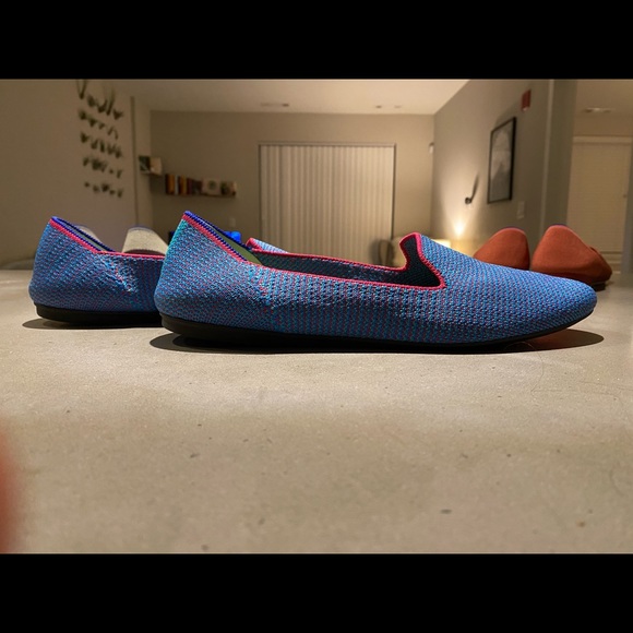 Rothy’s Bluebell Triple Stitch Loafer - Picture 4 of 5